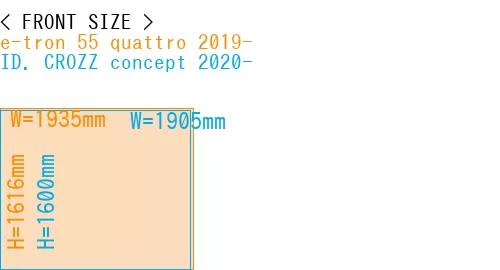 #e-tron 55 quattro 2019- + ID. CROZZ concept 2020-